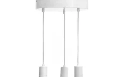 Sladdställ Med Sockel<PR Home Skyn Taklampa 3L Vit