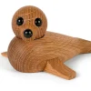 Trädekorationer<Spring Copenhagen Säl Babyseal Trädekoration 13cm Ek