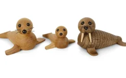 Trädekorationer<Spring Copenhagen Säl Babyseal Trädekoration 13cm Ek