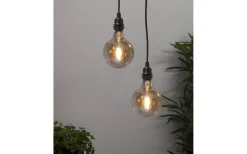 Sladdställ E27 Flex Outdoor 5m Svart IP44