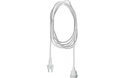 Sladdställ E27 Flex Outdoor 5m Vit IP44