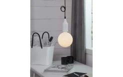 Star Trading Sladdställ E27 JoJo Vit* Sladdställ Med Sockel