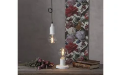 Star Trading Sladdställ E27 JoJo Vit* Sladdställ Med Sockel