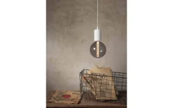 Star Trading Sladdställ E27 Slim 3,5m Vit/Grå* Sladdställ Med Sockel