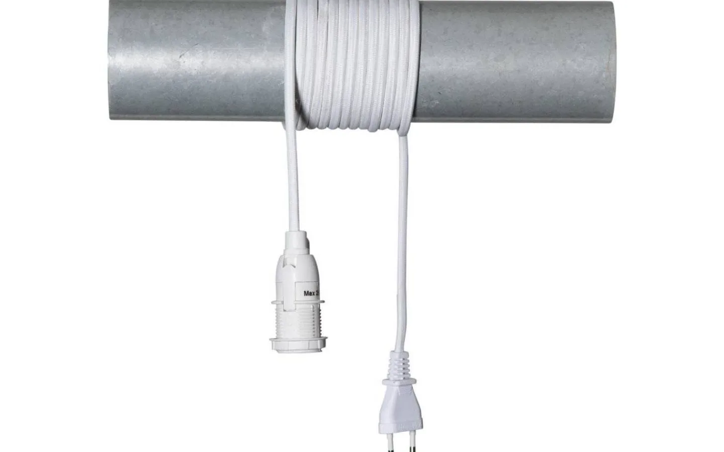 Star Trading Sladdställ Lacy E14 Textilkabel 3,5m Vit* Visa Alla Julstjärnor|Julstjärnor Utan Sladd