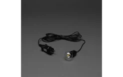 Konstsmide Sladdställ 5m inkl G4 LED 12V Svart IP44* Visa Alla Julstjärnor|Julstjärnor Utan Sladd