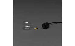 Konstsmide Sladdställ 5m inkl G4 LED 12V Svart IP44* Visa Alla Julstjärnor|Julstjärnor Utan Sladd