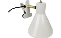 Klämlampor<Dyberg Larsen Sleep Klämlampa Blank Pärlvit/Antikmässing