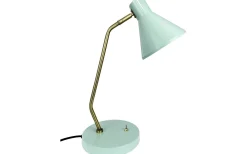 Skrivbordslampor<Dyberg Larsen Sleep Skrivbordslampa 43cm Mint/Mässing