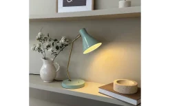 Skrivbordslampor<Dyberg Larsen Sleep Skrivbordslampa 43cm Mint/Mässing