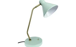 Skrivbordslampor<Dyberg Larsen Sleep Skrivbordslampa 43cm Mint/Mässing
