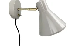 Läslampor<Dyberg Larsen Sleep Vägglampa Blank Beige/Antikmässing