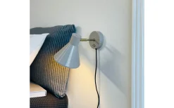 Läslampor<Dyberg Larsen Sleep Vägglampa Blank Beige/Antikmässing