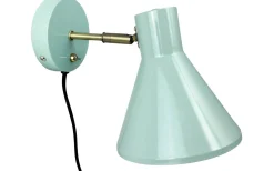 Läslampor<Dyberg Larsen Sleep Vägglampa Blank Mint/Antikmässing