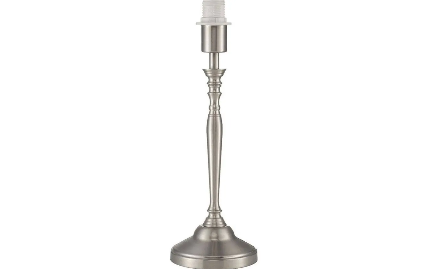 Slim Lampfot 32cm Satin nickel