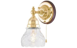 Karlskrona Lampfabrik Slipad klockskärm 60/130 - Klart rutslipat kristallglas* Reservglas Och Reservdelar