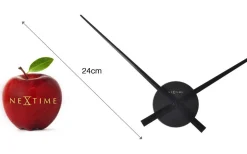 Väggklockor<NeXtime Small Hands Väggklocka 48cm Svart