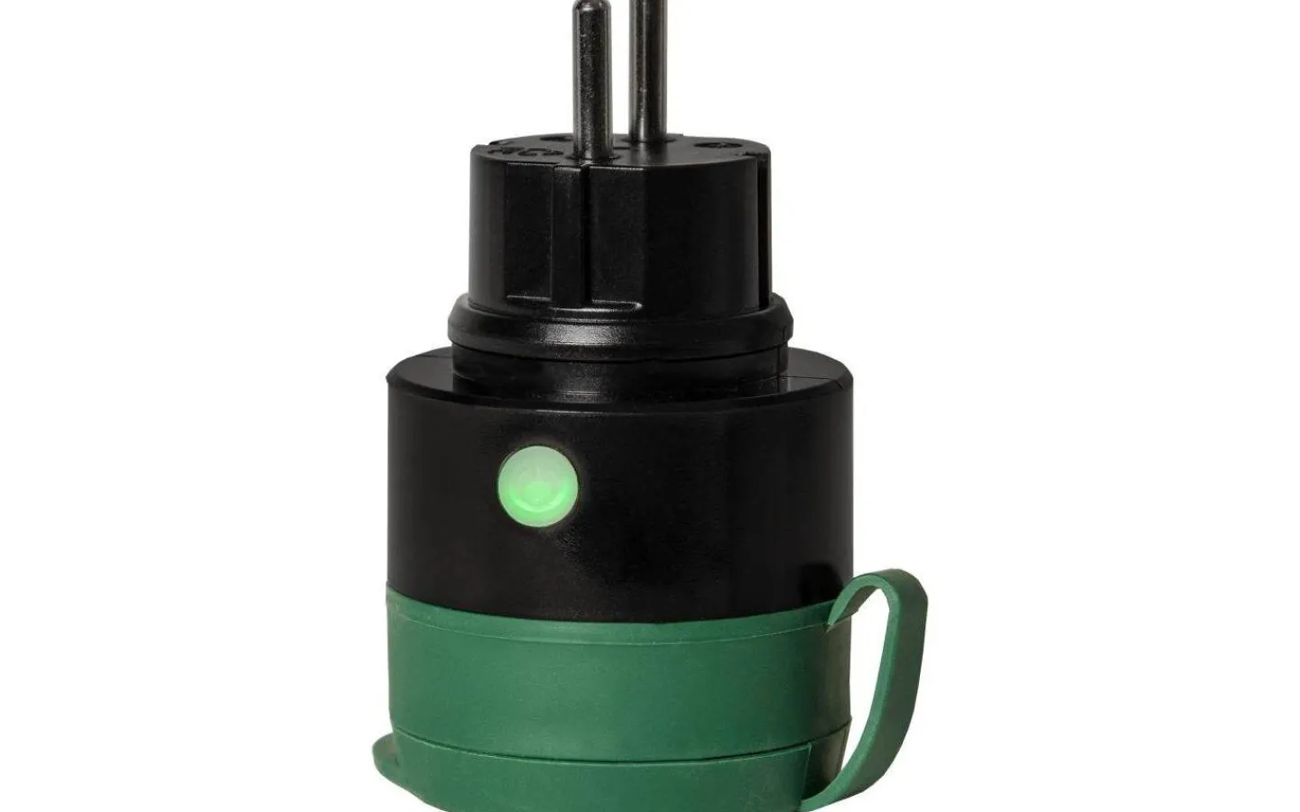 Plugin För Vägguttag|Star Trading Smarta Hem<Star Trading Smart Life Wi-Fi Plugg Svart/Grön IP44