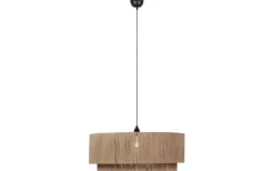 Stora Taklampor Ø50-69 Cm<Trio Lighting Smilla Takpendel 1-st 60cm E27 naturfärg/jute