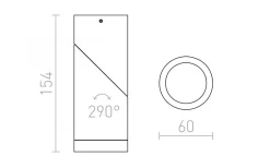Rendl Snazzy Takspotlight Svart GU10* Takspot Med 1 Lampa