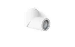 Takspot Med 1 Lampa<Rendl Snazzy Takspotlight Vit GU10