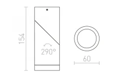 Takspot Med 1 Lampa<Rendl Snazzy Takspotlight Vit GU10