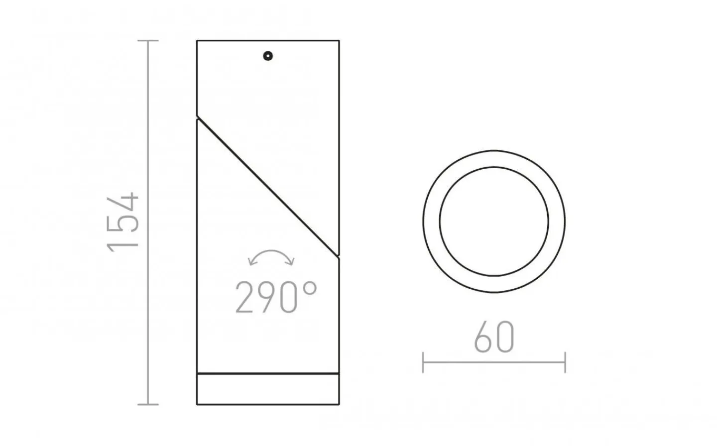 Takspot Med 1 Lampa<Rendl Snazzy Takspotlight Vit GU10