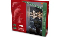 Konstsmide Snöflinga 30cm Varmvit* Julpynt Inomhus