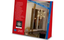 Julpynt Utomhus<Konstsmide Snöflinga 60cm Varmvit IP44