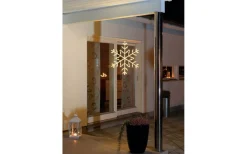 Julpynt Utomhus<Konstsmide Snöflinga 60cm Varmvit IP44