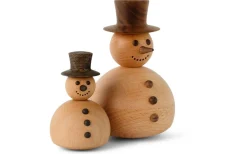 Spring Copenhagen Snögubbe The Snowman Small Trädekoration 9,4cm Bok/Ek* Trädekorationer|Inredning Jul