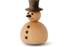 Spring Copenhagen Snögubbe The Snowman Small Trädekoration 9,4cm Bok/Ek* Trädekorationer|Inredning Jul