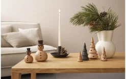 Spring Copenhagen Snögubbe The Snowman Small Trädekoration 9,4cm Bok/Ek* Trädekorationer|Inredning Jul