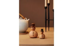 Spring Copenhagen Snögubbe The Snowman Small Trädekoration 9,4cm Bok/Ek* Trädekorationer|Inredning Jul