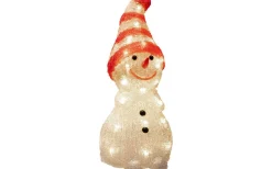 Konstsmide Snögubbe Utomhusdekoration Randig 32cm IP44* Julpynt Utomhus