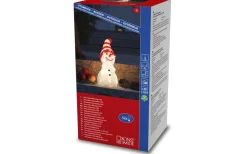 Konstsmide Snögubbe Utomhusdekoration Randig 32cm IP44* Julpynt Utomhus