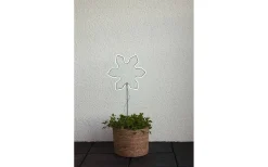 Batteri Julpynt Utomhus<Star Trading Snowflake Batteridriven Utomhusdekoration Neon Vit IP44