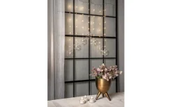 Star Trading Snowflake Ljusgardin Dew Drop Varmvit* Dew Drop Slingor|Batterislingor Inomhus