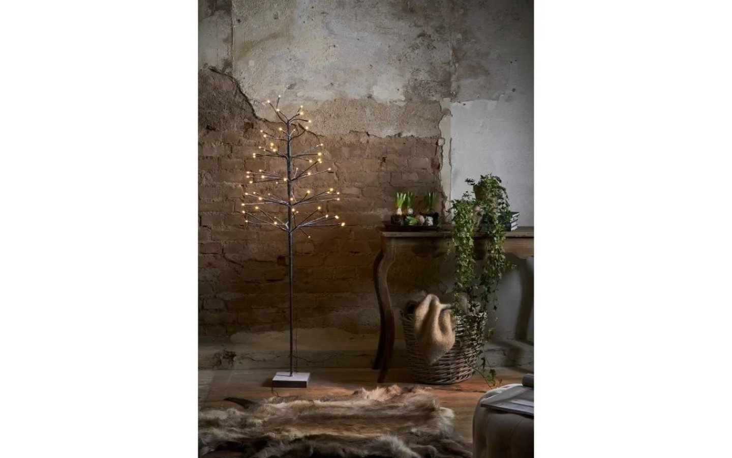 Star Trading Snowfrost Dekorationsträd 150cm Brun* Julpynt Inomhus|Dekorationsträd