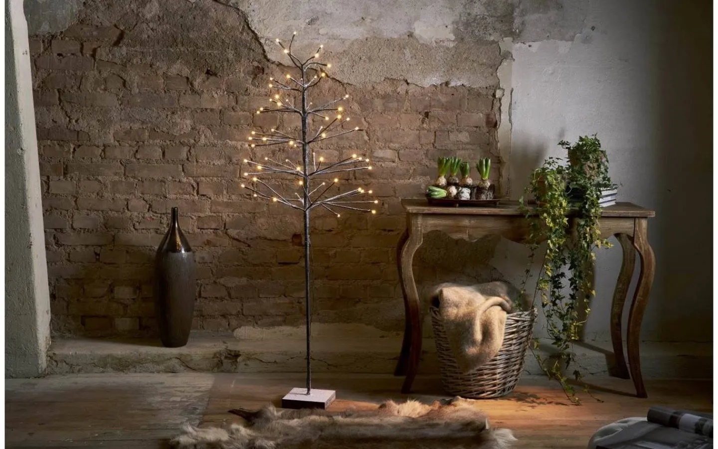 Star Trading Snowfrost Dekorationsträd 150cm Brun* Julpynt Inomhus|Dekorationsträd