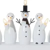 Star Trading Snowman Ljusstake 33cm Vit* Visa Alla Adventsljusstakar|Adventsljusstakar 31-60 Cm