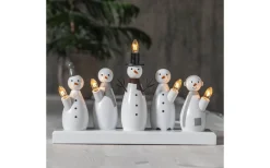 Star Trading Snowman Ljusstake 33cm Vit* Visa Alla Adventsljusstakar|Adventsljusstakar 31-60 Cm