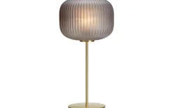 Markslojd Sober Bordslampa 50cm Rök/Mässing* Vardagsrum|Sovrum