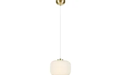 Kök & Matplats|Hall & Trappa<Markslojd Sober Taklampa 25cm Opal/Mässing