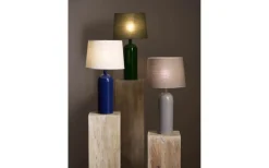 PR Home Sofia Lampskärm Cecil Ø25cm Nougat* Enfärgade Runda Lampskärmar