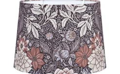 PR Home Sofia Lampskärm Ø25cm Dahlia Brun* Mönstrade Lampskärmar