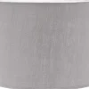 Enfärgade Runda Lampskärmar<PR Home Sofia Lampskärm Ø35cm Lin Grå