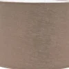 Enfärgade Runda Lampskärmar<PR Home Sofia Lampskärm Ø40cm Lin Mocka