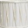 PR Home Sofia Lampskärm Ø35cm Plissé Stygn Offwhite* Plisserade Lampskärmar