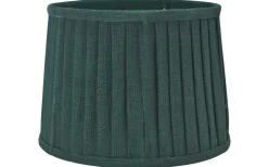 Sofia Lampskärm Ø30cm Plissé Skogsgrön